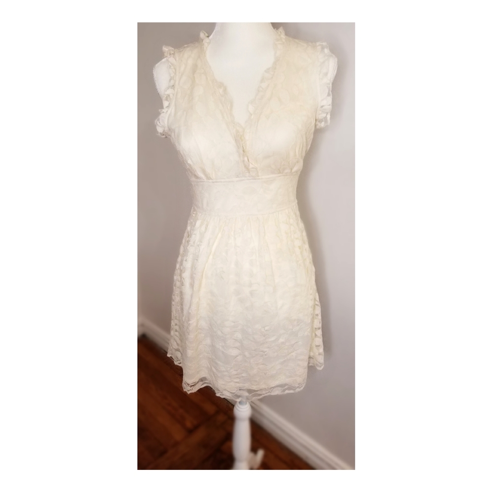 Off White Lacy American Rag Dress size S